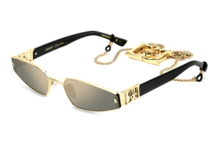 Front view Dsquared2 D2 0168/S/SE (000/JO)