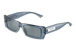 Jimmy Choo JC5040U 50671U Light Blue Mirror SilverOpal Denim