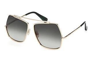 Max Mara MM0102 32P grün verlaufendGlänzend Blassgold