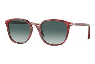 Persol PO3186S 111271 GRADIENT GREYSTRIPED RED