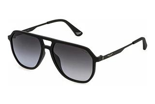 Police SPLQ81 0U28 SMOKE GRADIENTMATT BLACK