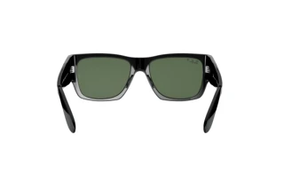Rear view Ray-Ban WAYFARER NOMAD (RB2187 - 901/58)