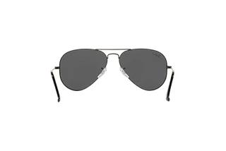 Rear view Ray-Ban AVIATOR LARGE METAL (RB3025 - 002/48)