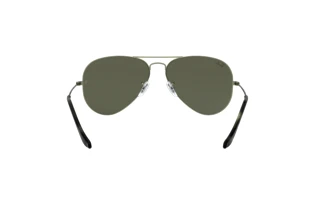 Rear view Ray-Ban AVIATOR LARGE METAL (RB3025 - 919131)
