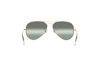 Rear view Ray-Ban AVIATOR LARGE METAL (RB3025 - 9196G4)