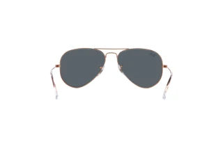 Rear view Ray-Ban AVIATOR LARGE METAL (RB3025 - 9202R5)