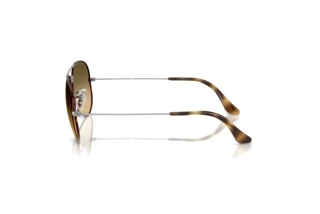 Side view Ray-Ban AVIATOR LARGE METAL (RB3025 - 92700A)