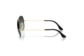 Side view Ray-Ban AVIATOR LARGE METAL (RB3025 - 9271GK)
