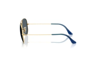 Side view Ray-Ban AVIATOR LARGE METAL (RB3025 - 9278R5)