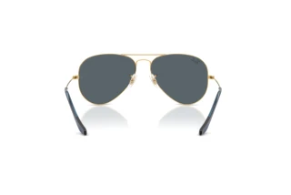 Rear view Ray-Ban AVIATOR LARGE METAL (RB3025 - 9278R5)