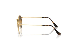 Side view Ray-Ban ROUND METAL (RB3447 - 001/G5)
