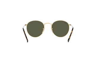 Rear view Ray-Ban ROUND METAL (RB3447N - 001/30)