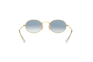 Rear view Ray-Ban OVAL (RB3547N - 001/3F)