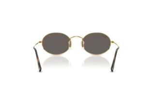 Rear view Ray-Ban OVAL (RB3547N - 001/B1)