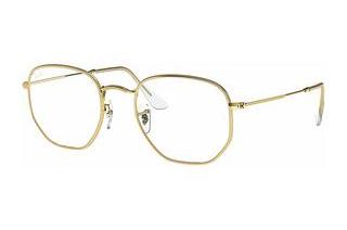 Ray-Ban RB3548 9196BF CLEAR/BLUE LIGHT FILTERLEGEND GOLD