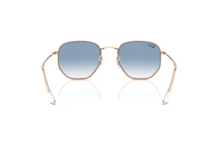 Rear view Ray-Ban HEXAGONAL (RB3548 - 92023F)