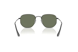 Rear view Ray-Ban HEXAGONAL (RB3548N - 002/68)