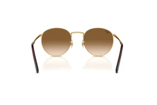 Rear view Ray-Ban NEW ROUND (RB3637 - 001/51)