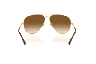 Rear view Ray-Ban OLD AVIATOR (RB3825 - 001/51)