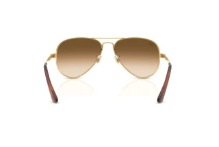 Rear view Ray-Ban AVIATOR MAX (RB3925 - 001/51)