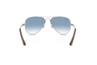 Rear view Ray-Ban AVIATOR MAX (RB3925 - 003/3F)