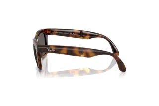Side view Ray-Ban FOLDING WAYFARER (RB4105 - 710/B1)