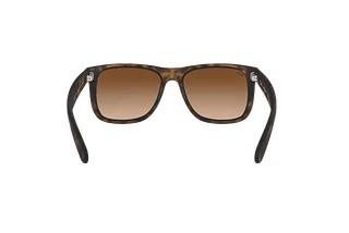 Rear view Ray-Ban JUSTIN (RB4165 - 710/13)