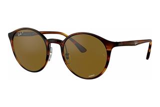 Ray-Ban RB4336CH 820/BB BROWNSTRIPED RED HAVANA