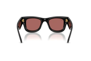 Rear view Ray-Ban WAYFARER PUFFER (RB4940 - 601/69)