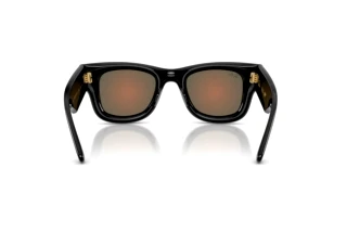 Rear view Ray-Ban WAYFARER PUFFER (RB4940 - 601/6Q)