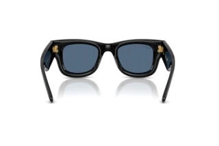 Rear view Ray-Ban WAYFARER PUFFER (RB4940 - 601/80)
