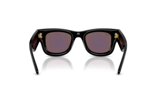 Rear view Ray-Ban WAYFARER PUFFER (RB4940 - 601/8N)