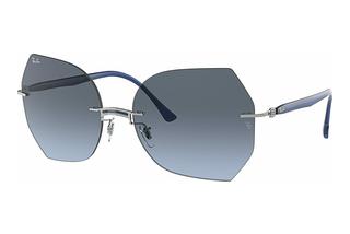 Ray-Ban RB8065 003/8F BLUE GRADIENT GREYBLUE ON SILVER