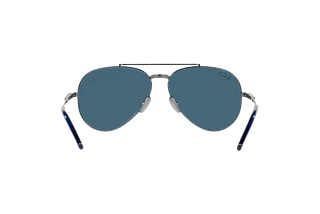 Rear view Ray-Ban AVIATOR TITANIUM (RB8225 - 3142S2)