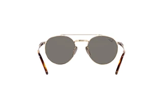 Rear view Ray-Ban ROUND II TITANIUM (RB8237 - 3139O4)
