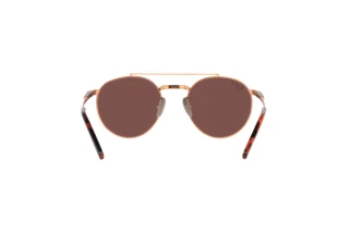 Rear view Ray-Ban ROUND II TITANIUM (RB8237 - 3140AF)