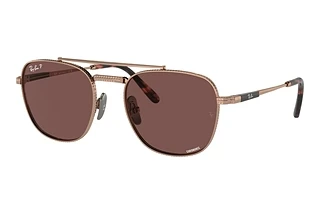 Front view Ray-Ban FRANK II TITANIUM (RB8258 - 3140AF)