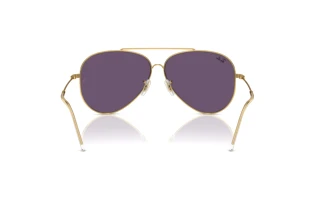 Rear view Ray-Ban AVIATOR REVERSE (RBR0101S - 001/1A)