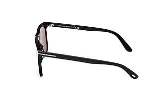 Side view Tom Ford FLETCHER (FT0832 - 01D)