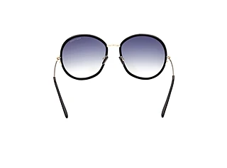 Rear view Tom Ford HUNTER-02 (FT0946 - 01B)