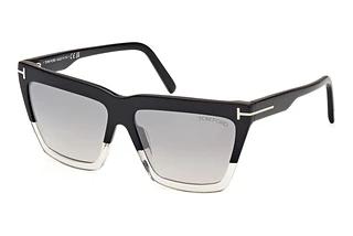 Tom Ford FT1110 05C grau verspiegeltSchwarz/Kristall