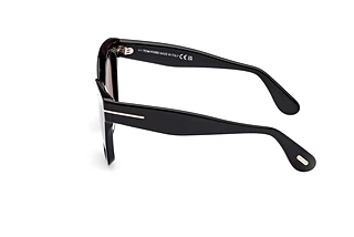 Side view Tom Ford ELVIRA (FT1217 - 01A)