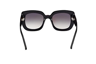 Rear view Tom Ford CARLA-02 (FT1220 - 01B)