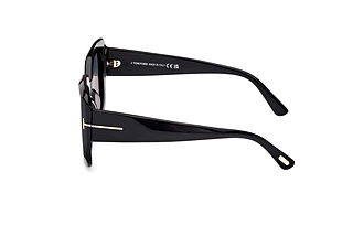 Side view Tom Ford CARLA-02 (FT1220 - 01D)