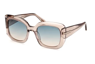 Front view Tom Ford CARLA-02 (FT1220 - 45P)