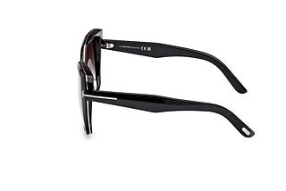 Side view Tom Ford PLUM (FT1223 - 01B)