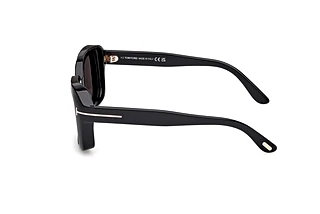 Side view Tom Ford NATALIA-02 (FT1283 - 01A)