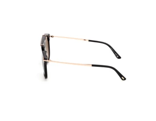 Side view Tom Ford SAM-02 (FT1306 - 01B)