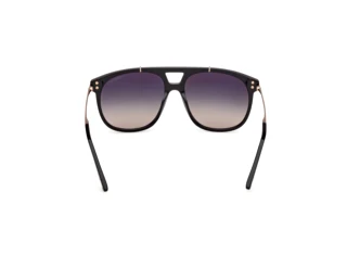 Rear view Tom Ford SAM-02 (FT1306 - 01B)