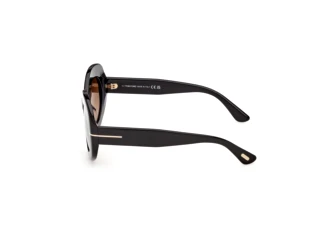 Side view Tom Ford CLAUDETTE-02 (FT1346 - 01F)